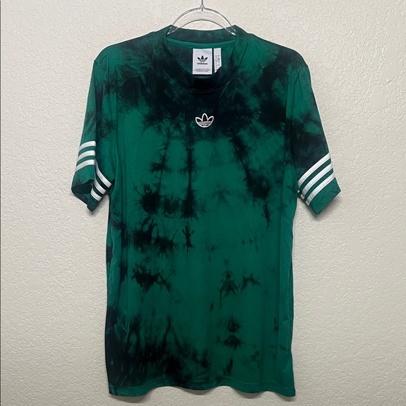 adidas Green Tie-Dye Men's Jersey - Picture 1 of 4